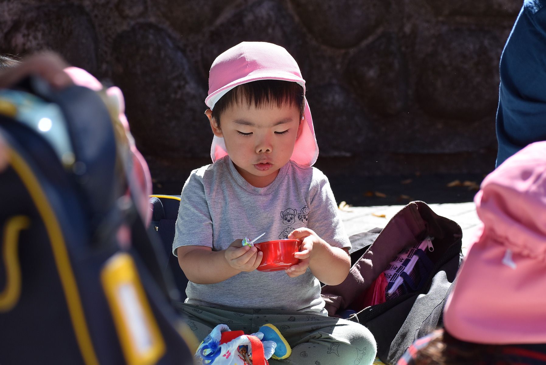 2023年11月１日　芋ほり（5歳児：ひまわり組）