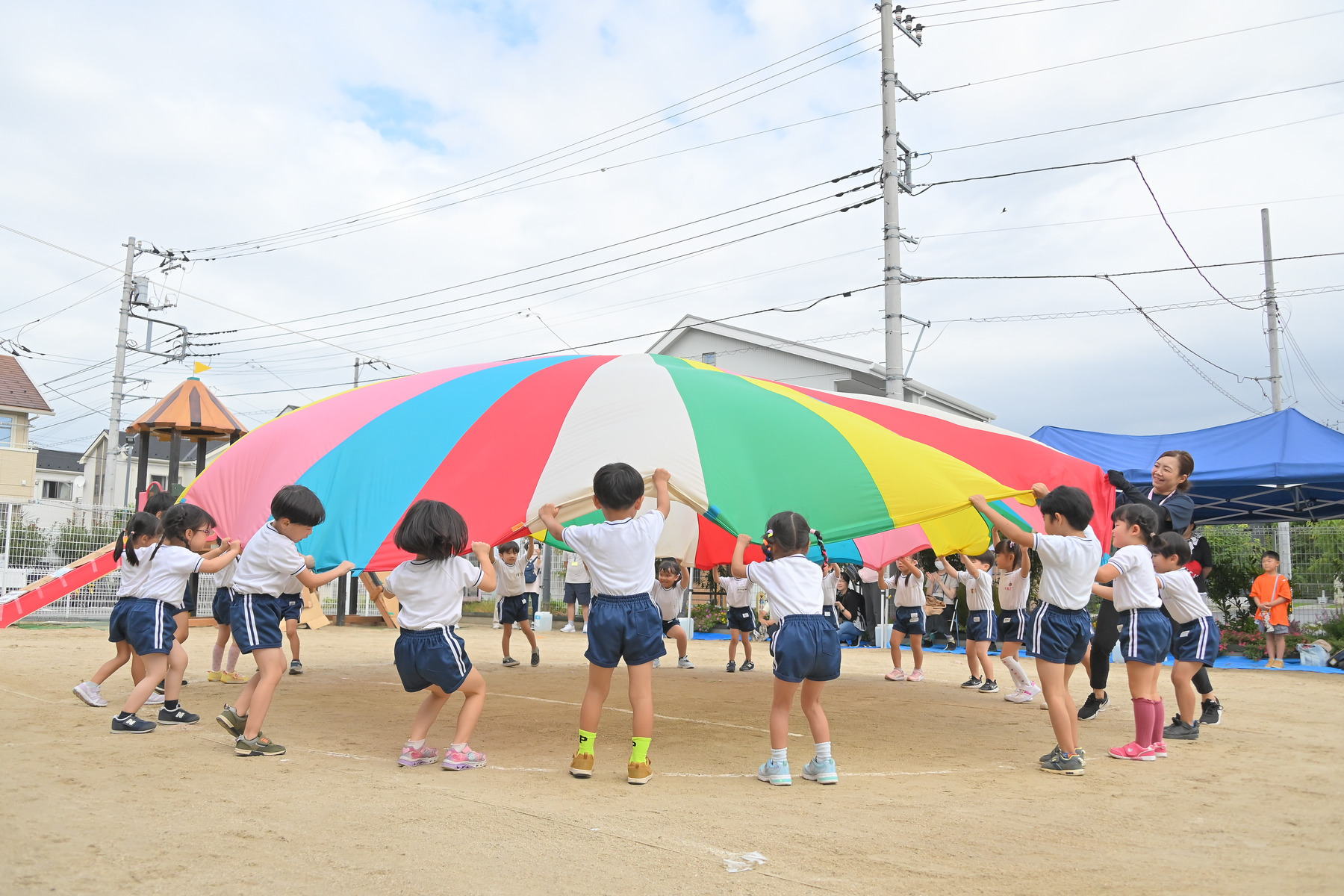 2023年11月１日　芋ほり（5歳児：ひまわり組）