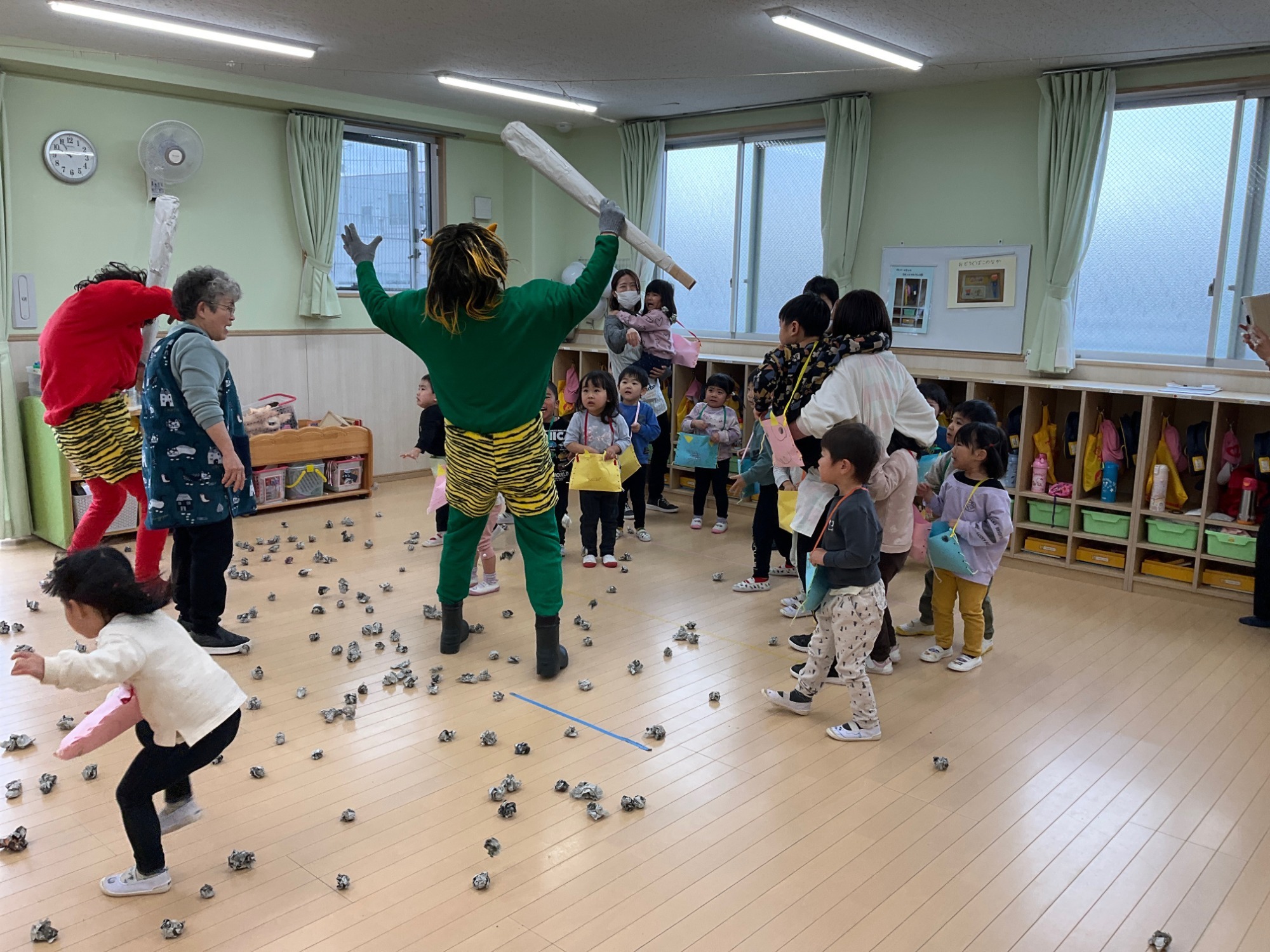 2月　豆まき